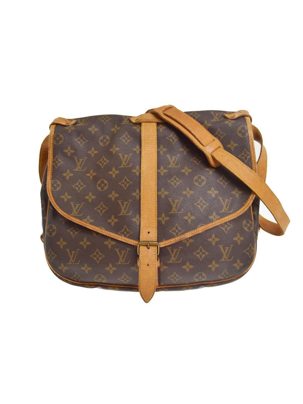 Louis Vuitton Saumur Handbag Canvas 30 #367306L78B